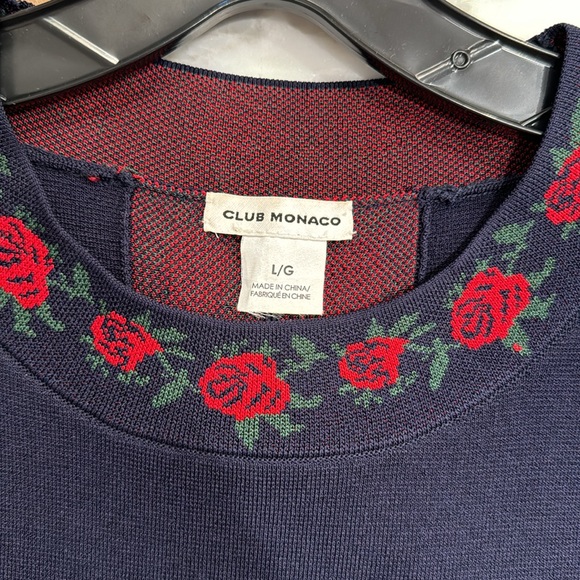 Club Monaco rose trimmed open back top - Picture 4 of 5